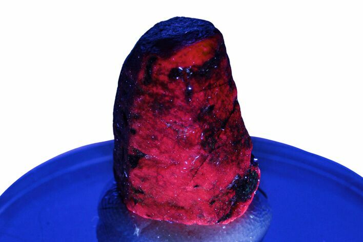 Highly Fluorescent Ruby Crystal - India #249677